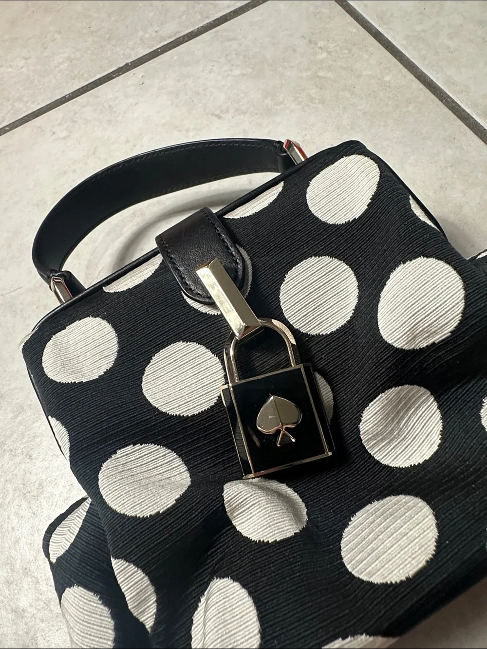 Kate Spade New York Women's Remedy Small Bikini Dot Top-Handle Bag